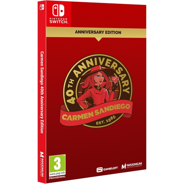 Carmen Sandiago - 40th Anniversary Edition (Nintendo Switch)