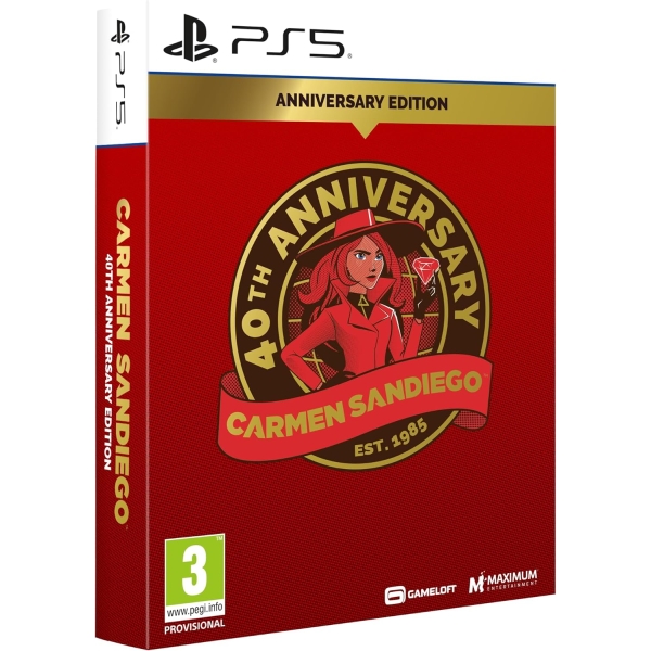 Carmen Sandiago - 40th Anniversary Edition (PlayStation 5)