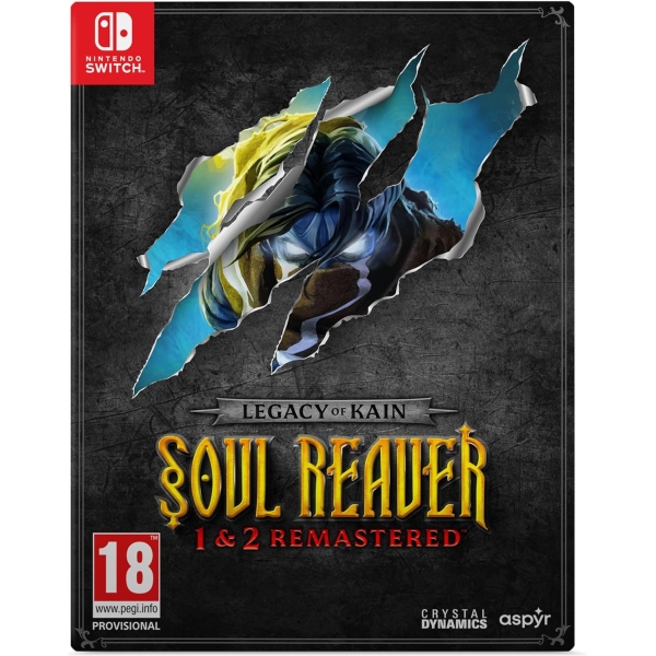 Legacy of Kain: Soul Reaver 1 & 2 Remastered - Deluxe Edition (Nintendo Switch)