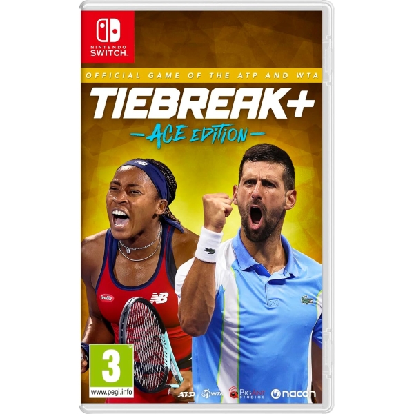 Tiebreak: The Official Game of the ATP and WTA (Nintendo Switch)